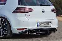 Heckansatz Diffusor für VW Golf 7 GTI Clubsport