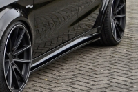 Seitenschweller im Cup Look für Mercedes mit AMG Line Packet + CLA45 AMG , C176, 245G