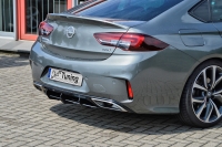 Heckansatz für Opel Insignia B GSI Grand Sport ab 2017- gefräßt