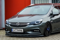 Cup Frontspoilerlippe für Opel Astra K 5 türer + Sportstourer ab Bj. 2015-2019