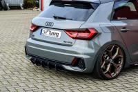 Gefräster Heckansatz für Audi A1 GB Sportback S-Line ab Bj.2018-