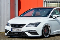 Cup Frontspoilerlippe mit Wing ABS Seat Leon 5F Facelift FR Cupra ABE
