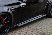 Cup Seitenschweller mit Wing vorne für Mercedes C-Klasse C63AMG+S