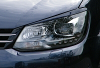 Scheinwerferblenden ABS, für Fahrzeuge mit Xenon Scheinwerfer für VW Touran Facelift 1T GP2 Bj. 2010-2015