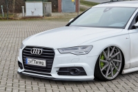 Cup Frontspoilerlippe für Audi A6 + S6 4G C7 ab Bj. 2014-