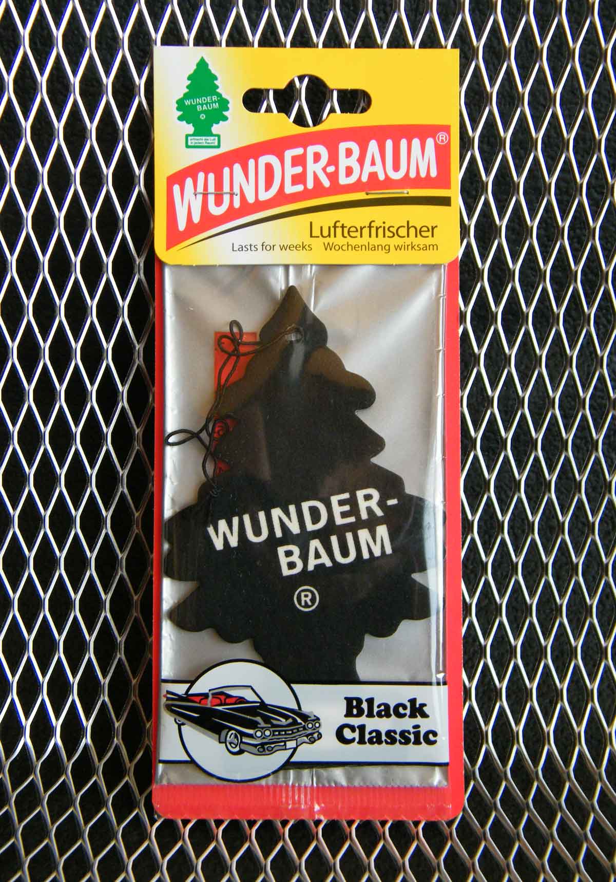 Lufterfrischer Wunderbaum Duftbaum BLACK CLASSIC Zubehoer
